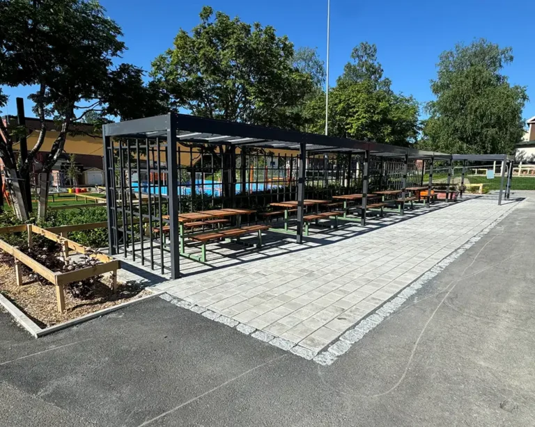 Totalentreprenad avseende finplanering av mark vid skola i Lit.