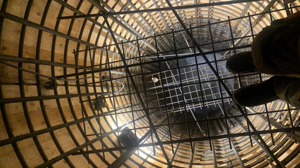 Markarbeten och betongarbeten